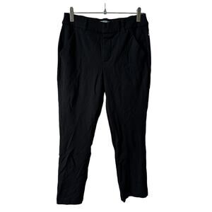 Wit & Wisdom New Women's Cropped Trouser Pants Black Size 2 Minimalist Classic